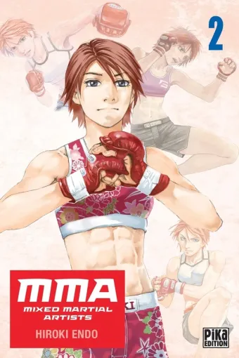 Couverture du manga MMA, mixed martial artists Tome 2