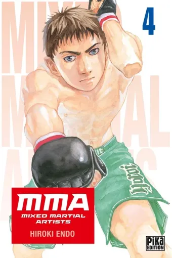 Couverture du manga MMA, mixed martial artists Tome 4