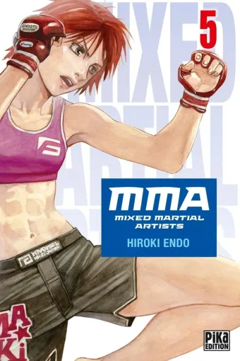 Couverture du manga MMA, mixed martial artists Tome 5
