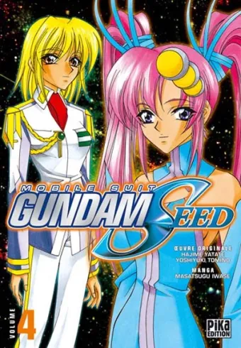 Couverture du manga Mobile suit gundam seed Tome 4