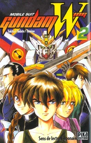Couverture du manga Mobile suit gundam wing Tome 2