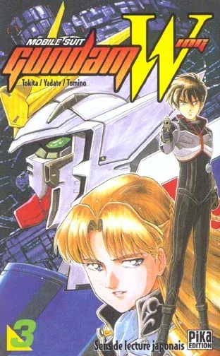 Couverture du manga Mobile suit gundam wing Tome 3