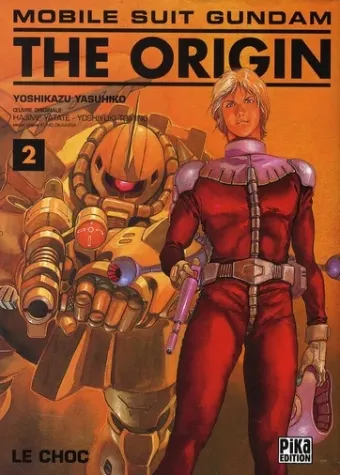 Couverture du manga Mobile suit gundam Tome 2, « Le choc »
