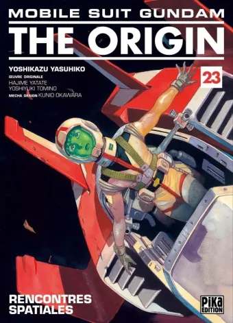 Couverture du manga Mobile suit gundam Tome 23, « Rencontres spatiales »