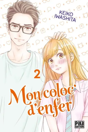 Couverture du manga Mon coloc’ d’enfer Tome 2