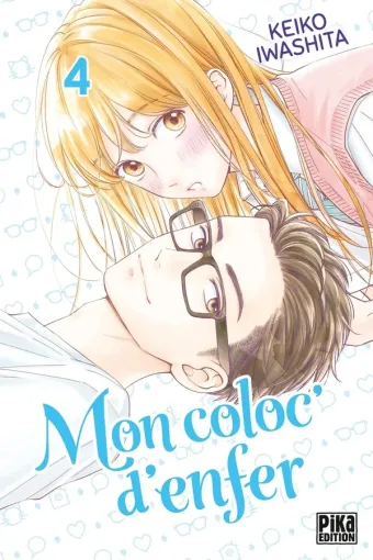 Couverture du manga Mon coloc’ d’enfer Tome 4