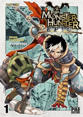 Couverture du manga Monster hunter epic Tome 1