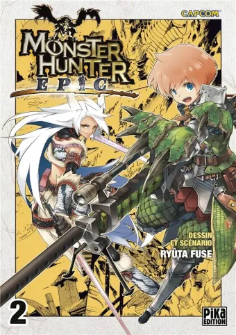 Couverture du manga Monster hunter epic Tome 2