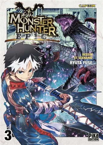 Couverture du manga Monster hunter epic Tome 3