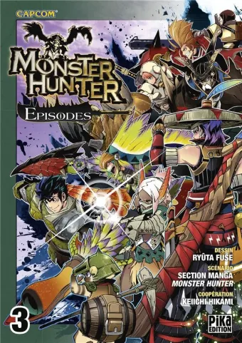 Couverture du manga Monster hunter episodes Tome 3