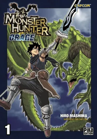 Couverture du manga Monster hunter orage Tome 1