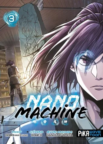 Couverture du manga Nano machine Tome 3