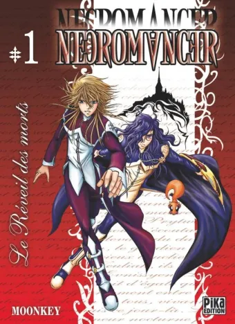 Couverture du manga Nécromancer Tome 1, « Le réveil des morts »