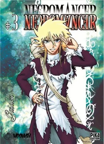 Couverture du manga Nécromancer Tome 3, « Garden »