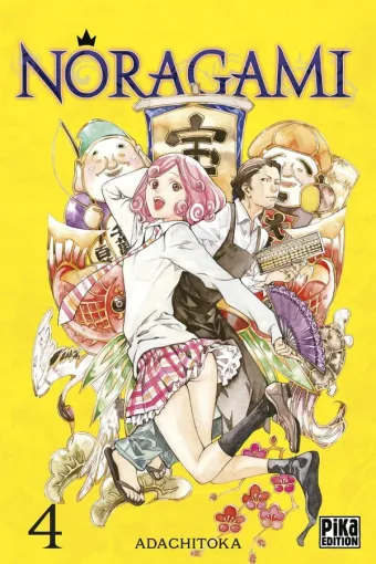 Couverture du manga Noragami Tome 4