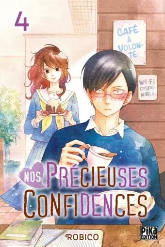 Couverture du manga Nos précieuses confidences Tome 4