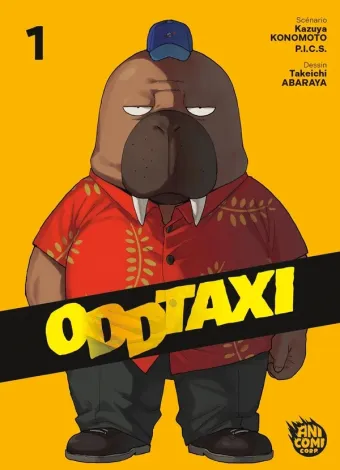 Couverture du manga Oddtaxi Tome 1