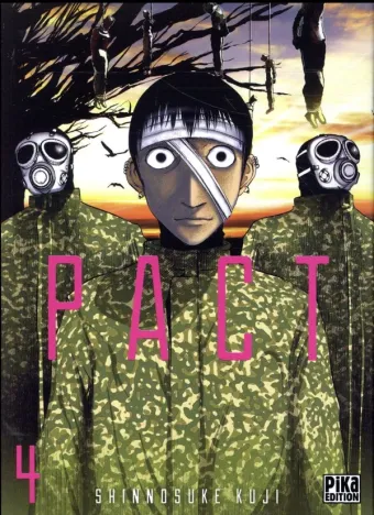 Couverture du manga Pact Tome 4
