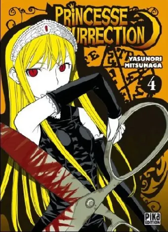 Couverture du manga Princesse résurrection Tome 5