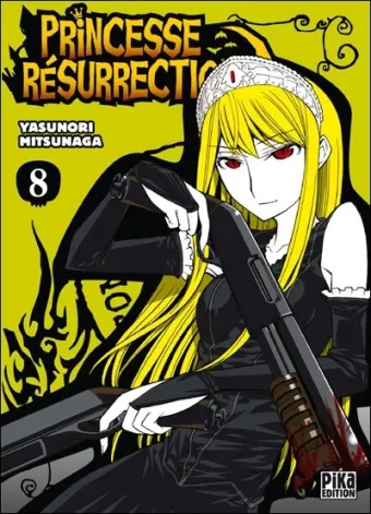 Couverture du manga Princesse résurrection Tome 8