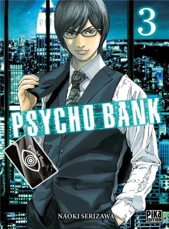 Couverture du manga Psycho bank Tome 3