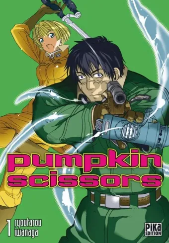 Couverture du manga Pumpkin scissors Tome 1