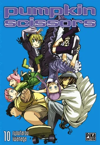 Couverture du manga Pumpkin scissors Tome 10
