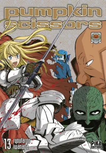 Couverture du manga Pumpkin scissors Tome 13