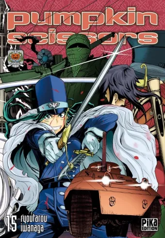Couverture du manga Pumpkin scissors Tome 15