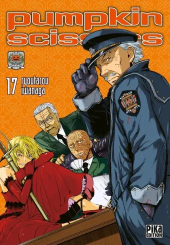 Couverture du manga Pumpkin scissors Tome 17