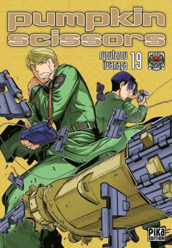Couverture du manga Pumpkin scissors Tome 19