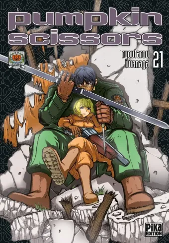 Couverture du manga Pumpkin scissors Tome 21