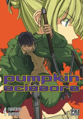 Couverture du manga Pumpkin scissors Tome 4