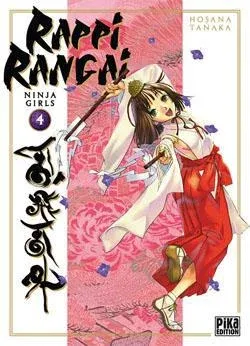 Couverture du manga Rappi rangai – ninja girls Tome 4