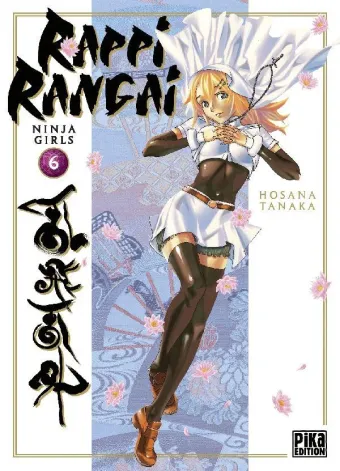 Couverture du manga Rappi rangai – ninja girls Tome 6