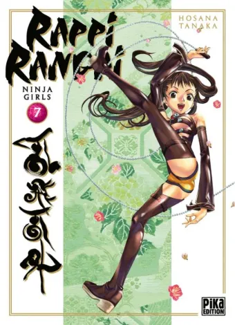 Couverture du manga Rappi rangai – ninja girls Tome 7