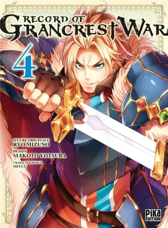 Couverture du manga Record of Grancrest war Tome 4
