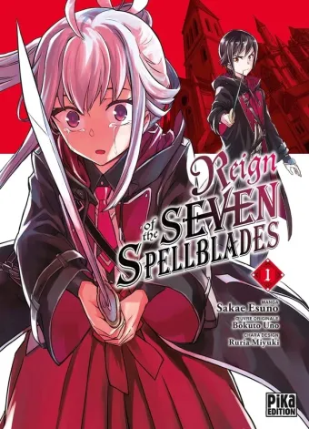 Couverture du manga Reign of the seven spellblades Tome 1