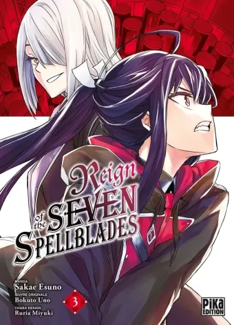 Couverture du manga Reign of the seven spellblades Tome 3