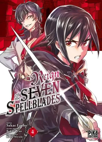 Couverture du manga Reign of the seven spellblades Tome 4