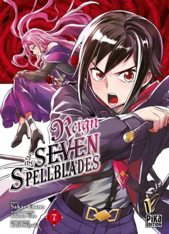 Couverture du manga Reign of the seven spellblades Tome 7
