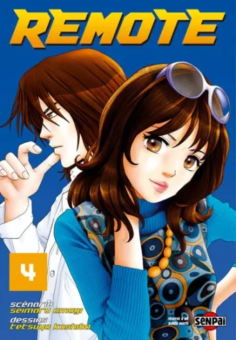 Couverture du manga Remote Tome 4