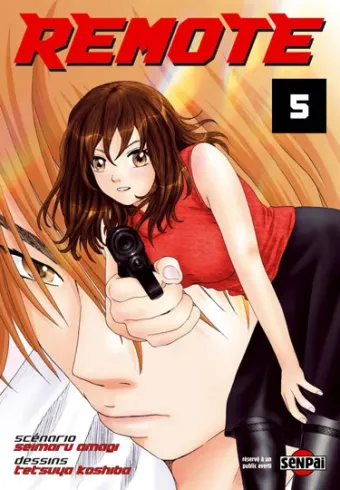 Couverture du manga Remote Tome 5