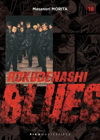 Couverture du manga Rokudenashi blues Tome 18