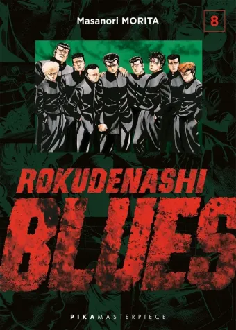 Couverture du manga Rokudenashi blues Tome 8