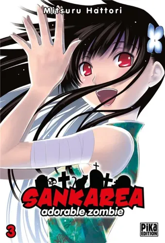 Couverture du manga Sankarea, adorable zombie Tome 3