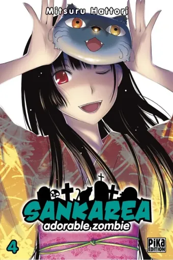 Couverture du manga Sankarea, adorable zombie Tome 4