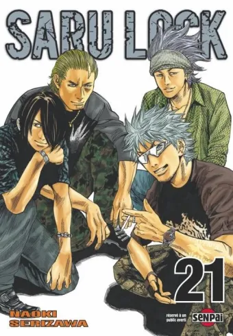 Couverture du manga Saru Lock Tome 21