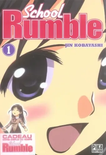 Couverture du manga School rumble Tome 1