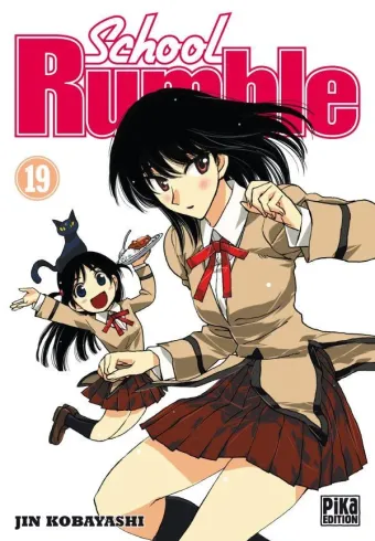 Couverture du manga School rumble Tome 19